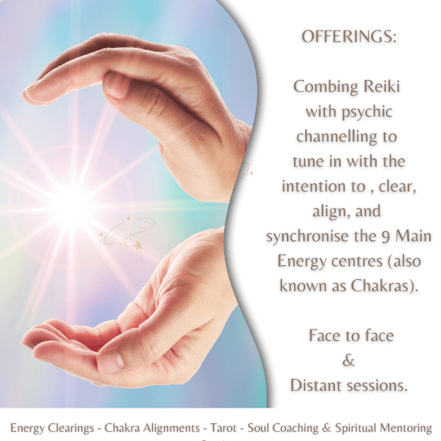 Reiki & Psychic Channelling.